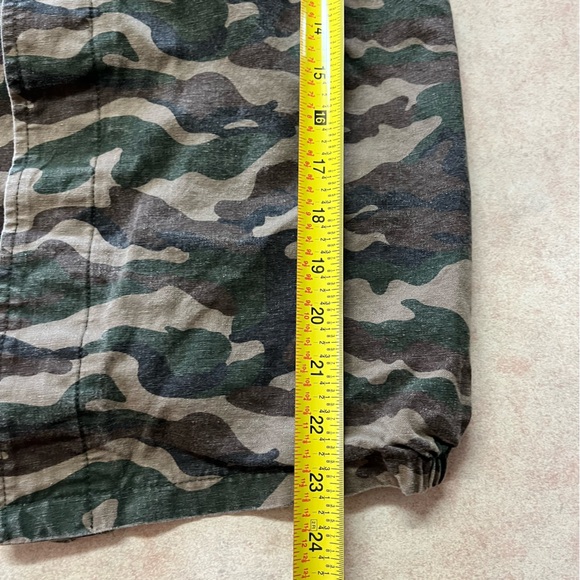 Buffalo David Bitton Green Camo Studded Button Down Jacket - Picture 14 of 15